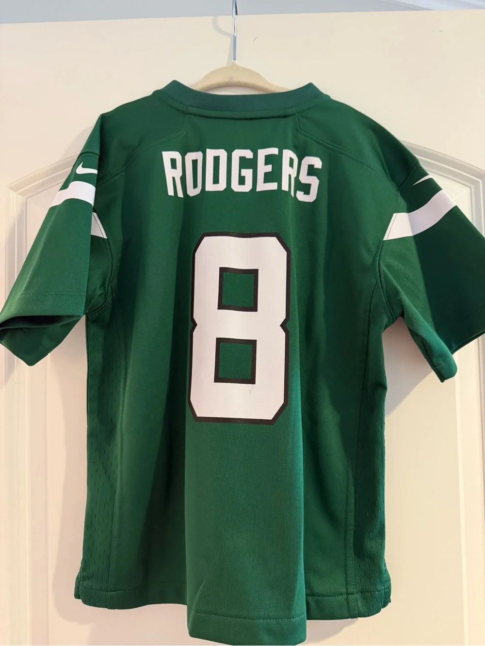 NFL New York Jets Green Jersey #8 (Rogers)